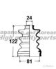 ASHUKI M167-01 Bellow Set, drive shaft